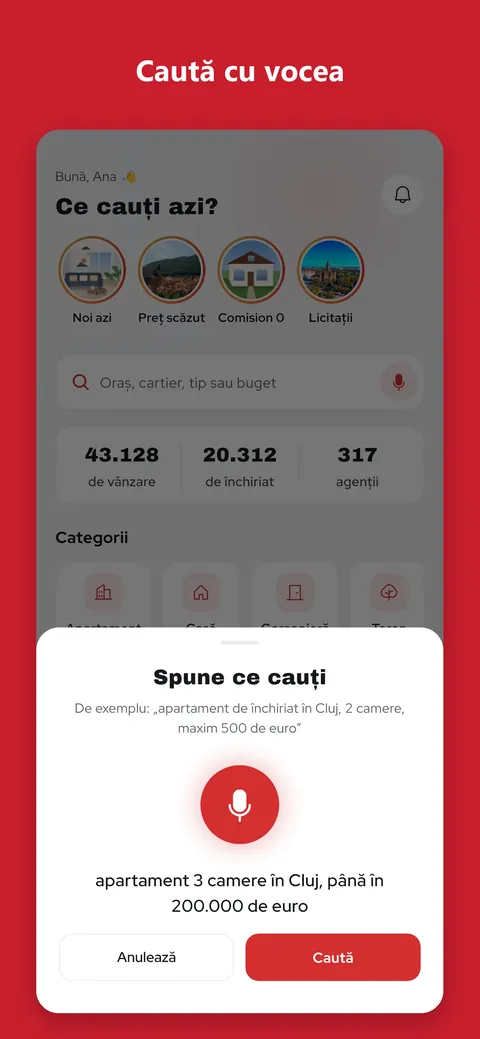 Caută cu vocea