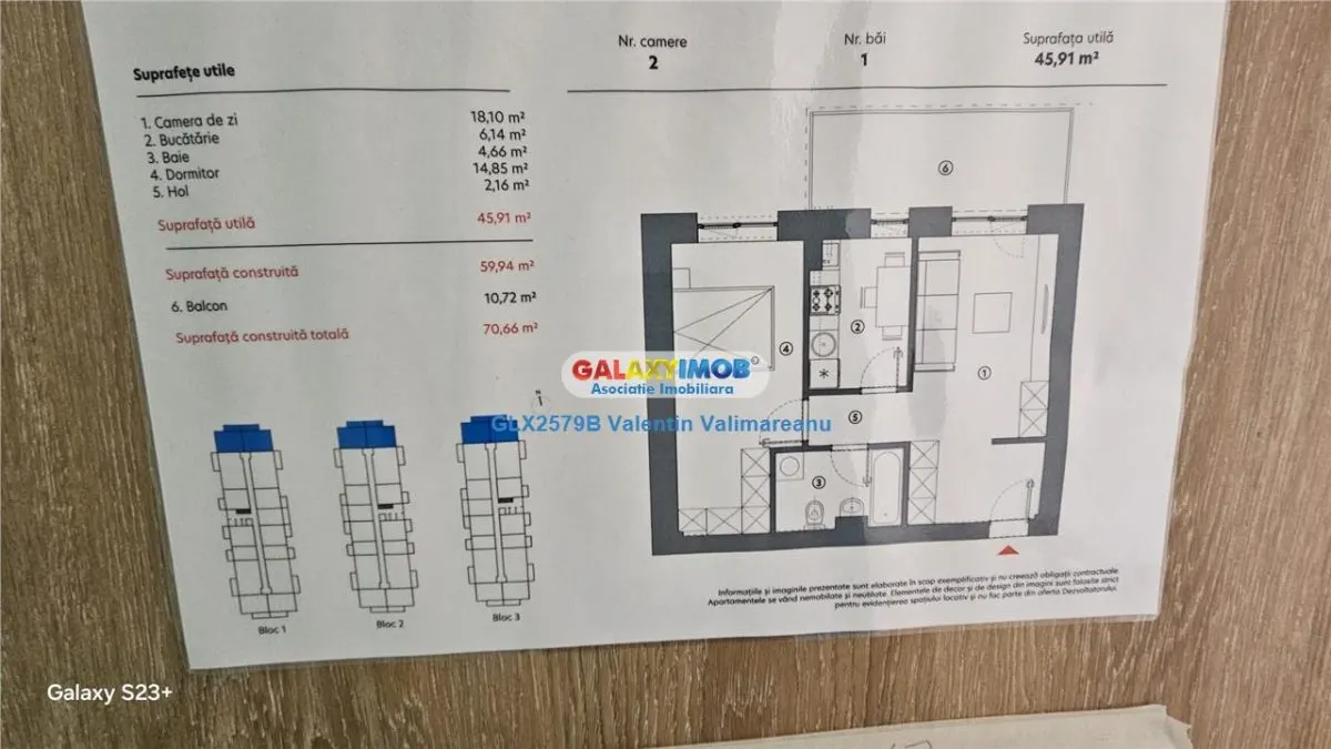 Apartament 2 Camere Ikea Pallady COD 235 comision 0 - foto 7