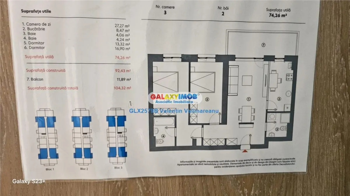 Apartament 3 Camere Ikea Pallady COD 234 - foto 11