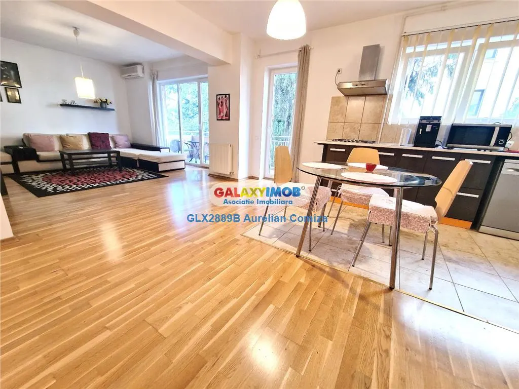 Apartament superb 2camere High Residence Pipera/parcare/centrala/AC - foto 2