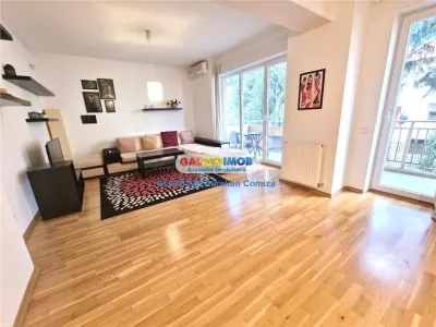 Apartament superb 2camere High Residence Pipera/parcare/centrala/AC - foto 25