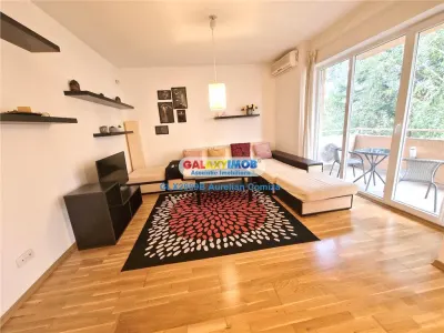 Apartament superb 2camere High Residence Pipera/parcare/centrala/AC - foto 5