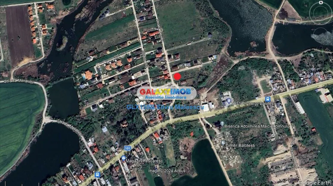 Balotesti - Teren 1.540 Mp str. Florilor - foto 4