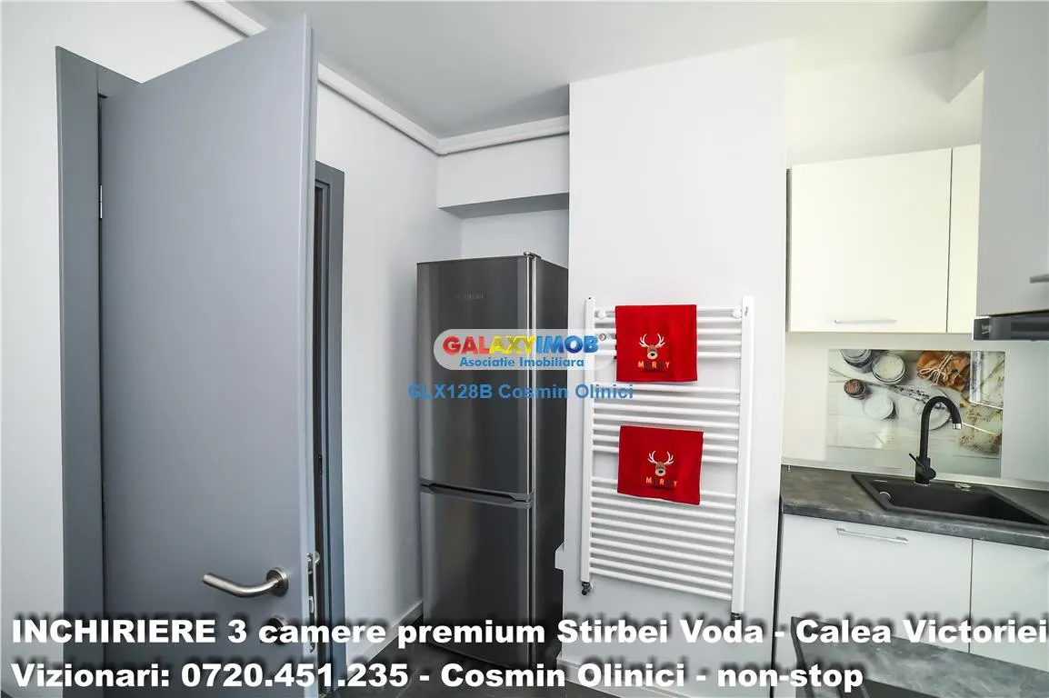 Inchirere 3 camere premium, prima inchiriere, Calea Victoriei - foto 15