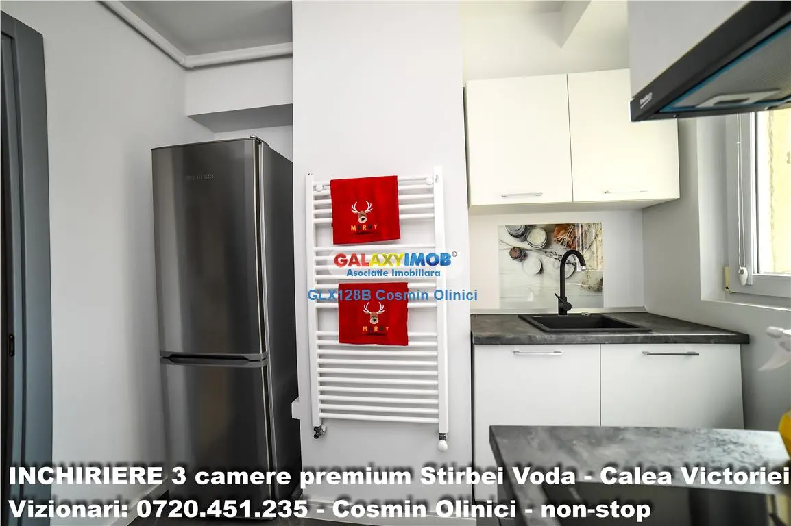 Inchirere 3 camere premium, prima inchiriere, Calea Victoriei - foto 16