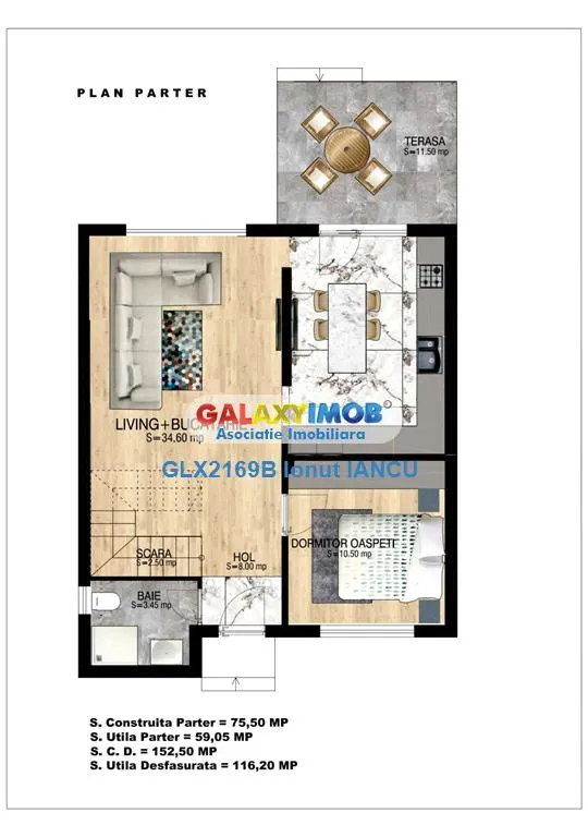 Case 5 Camere Stil Mediteranean - Cartier Ghidigeni - foto 5