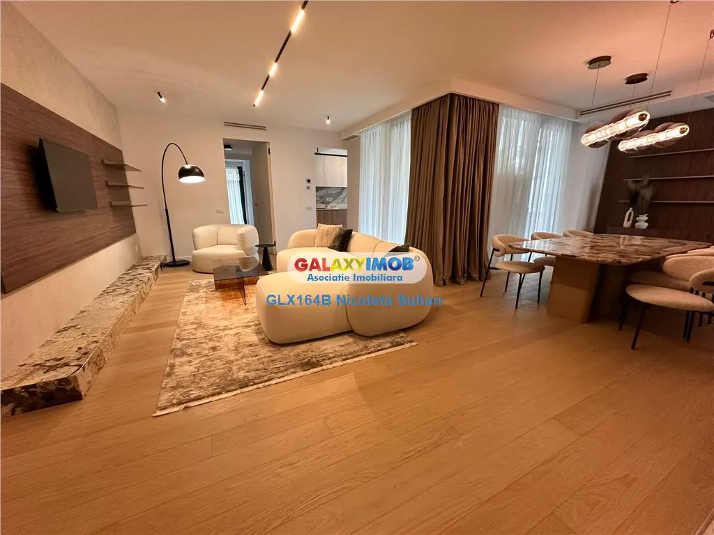 VANZARE APARTAMENT AVIATORILOR 4 CAMERE MOBILAT LUX - foto 1