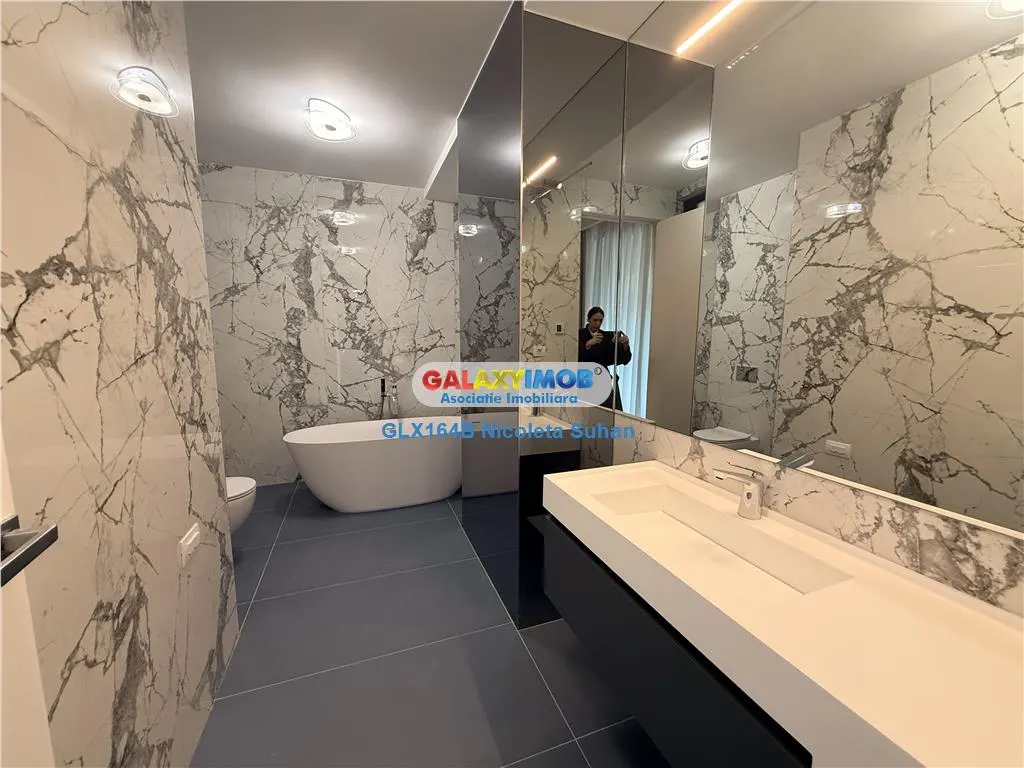 VANZARE APARTAMENT AVIATORILOR 4 CAMERE MOBILAT LUX - foto 25