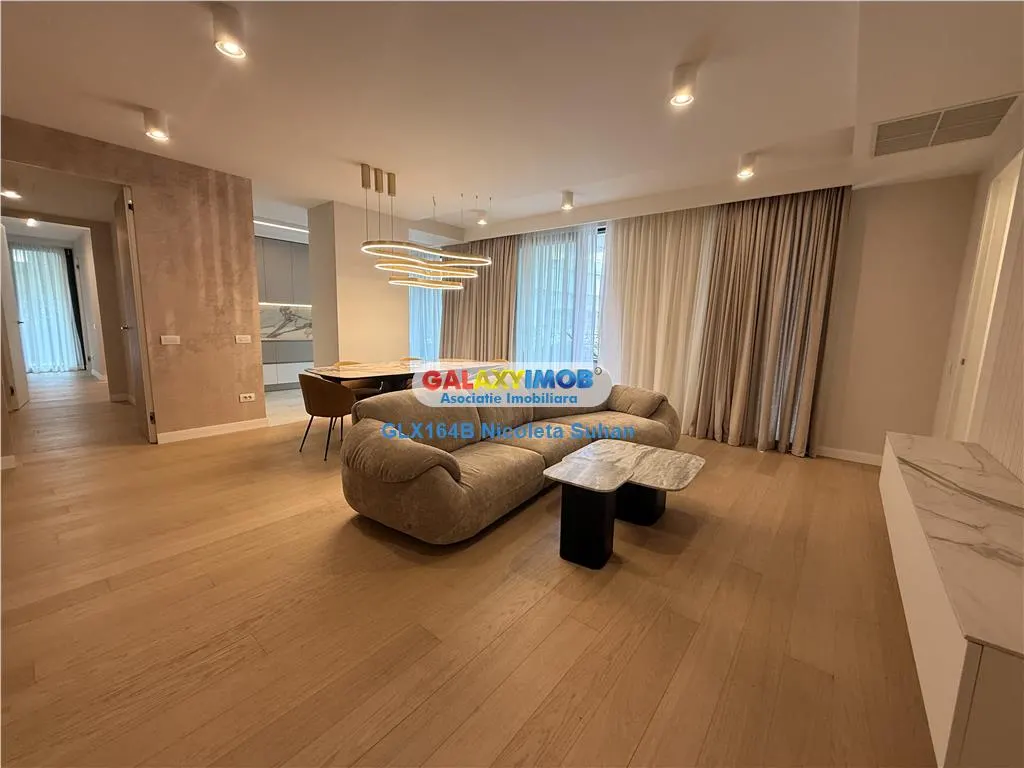 VANZARE APARTAMENT AVIATORILOR 4 CAMERE MOBILAT LUX - foto 4