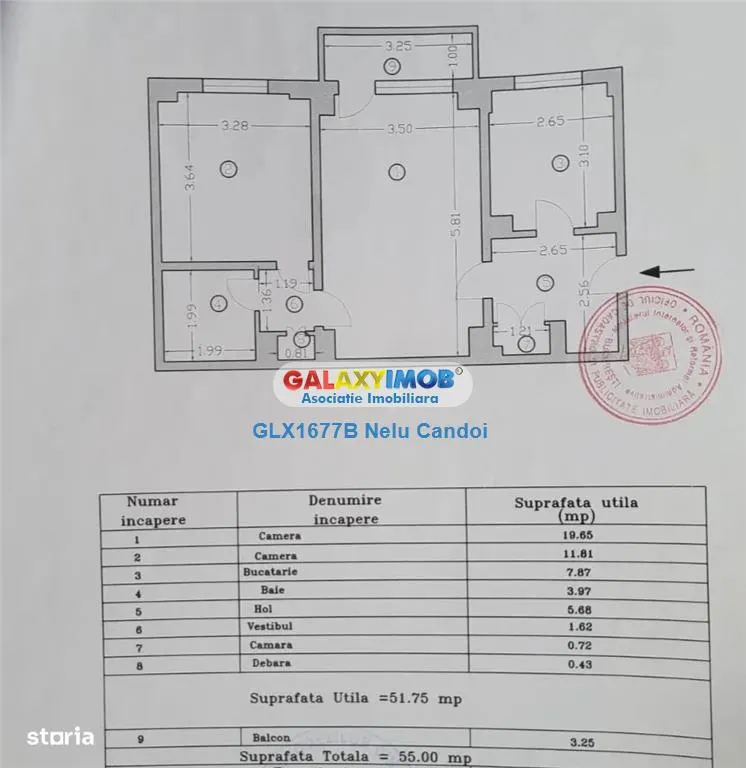 VANZARE APARTAMENT  2 CAMERE RAHOVA LIBERTY MALL - foto 10
