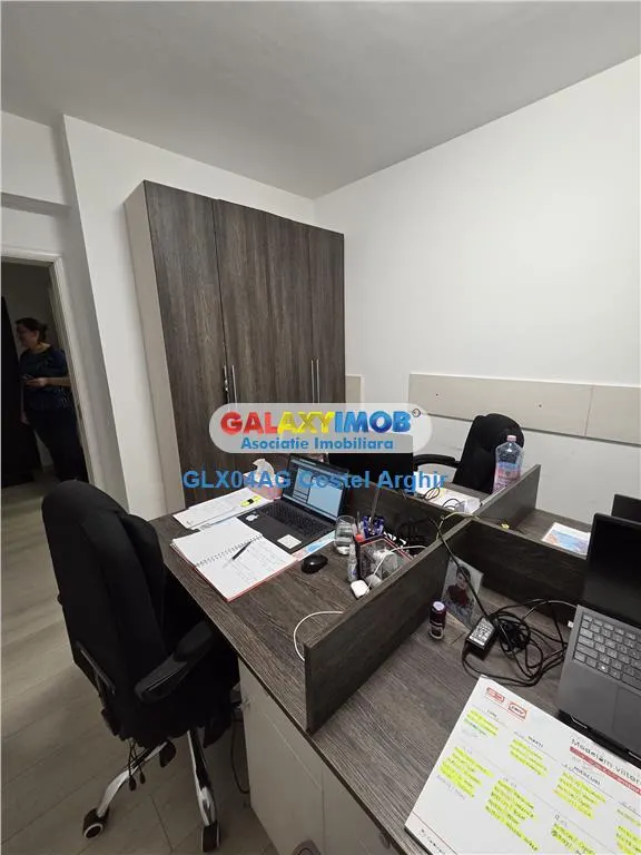 Vindem ap cu 3 cam dec parter mobilat office, central Craiovei - foto 1