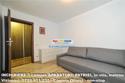 INCHIRIERE 3 camere BERCENI - Aparatorii Patriei, metrou, in vila - foto 13