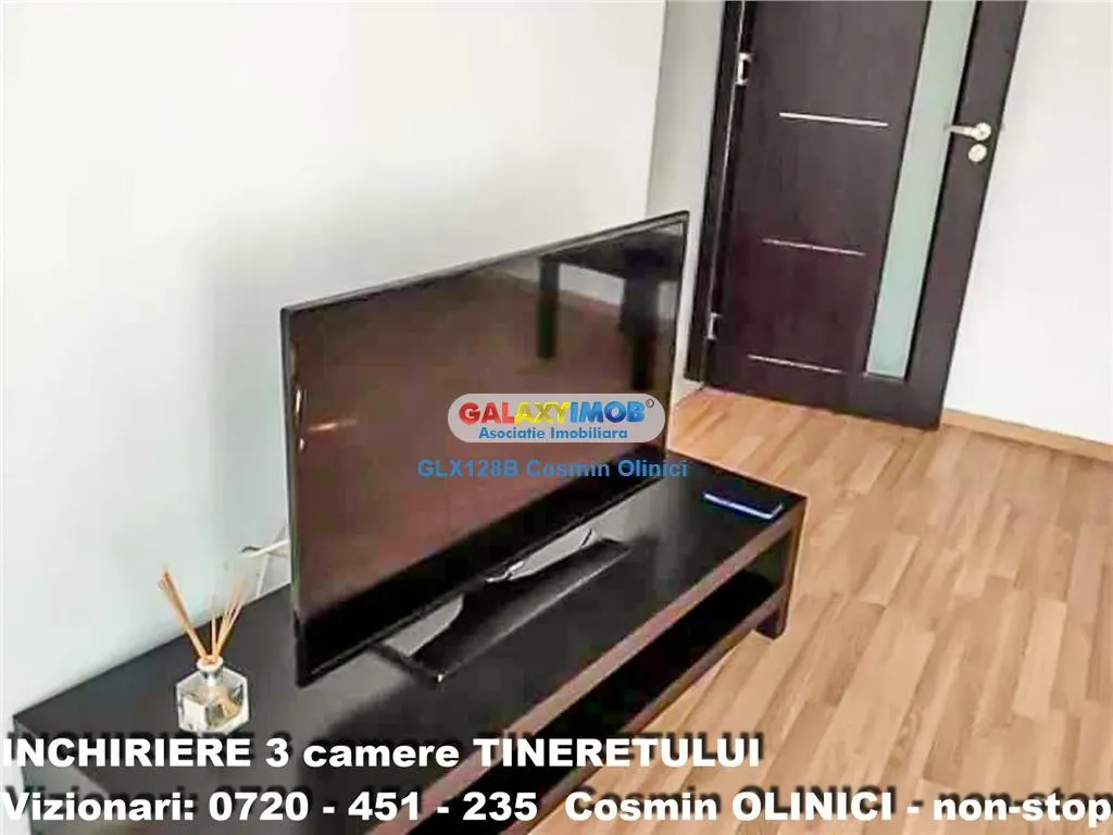 Apartament 3 camere Timpuri Noi Tineretului decomandat 70 mp metrou ap - foto 13