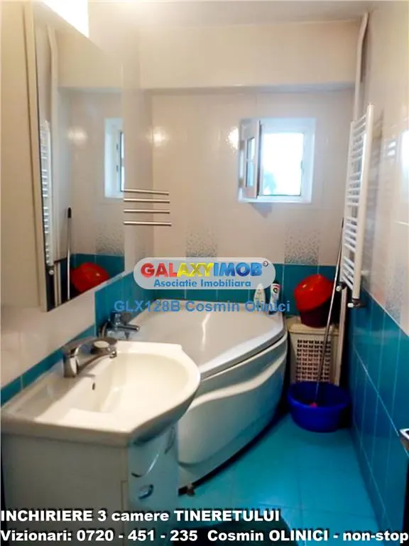 Apartament 3 camere Timpuri Noi Tineretului decomandat 70 mp metrou ap - foto 5