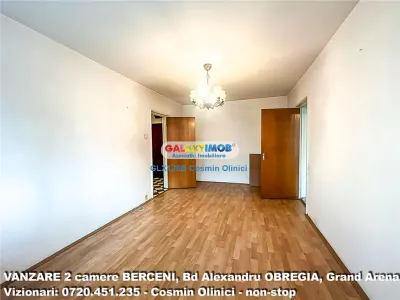 Apartament 2 camere Bd Obregia etaj 2 aproape Grand Arena 50 mp - foto 4