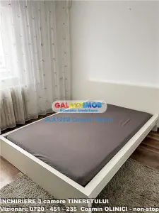 Inchiriere apartament 3 camere Tineretului decomandat mobilat - foto 1
