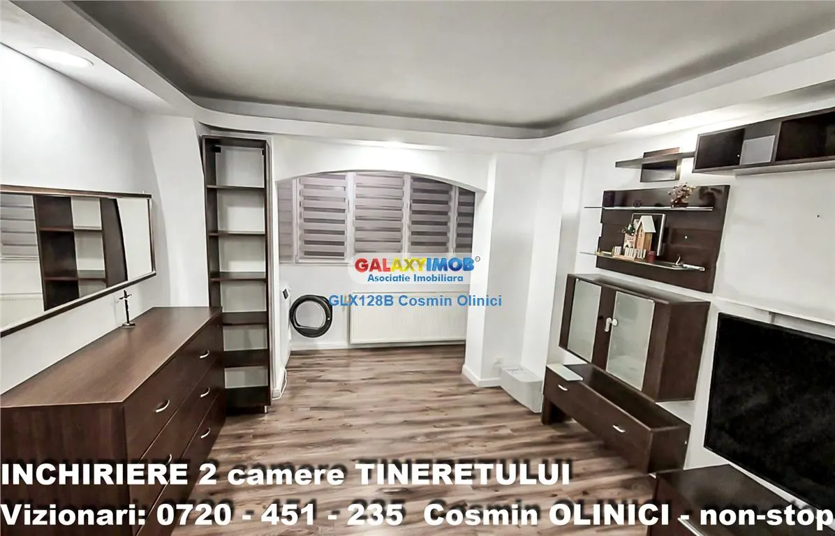 Inchiriere 3 camere Tineretului - 3 minute metrou - foto 1