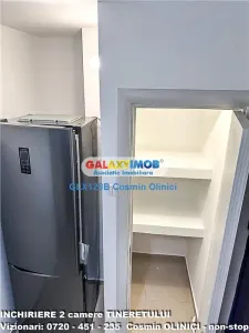 Inchiriere apartament 2 camere Tineretului vedere parc mobilat - foto 11