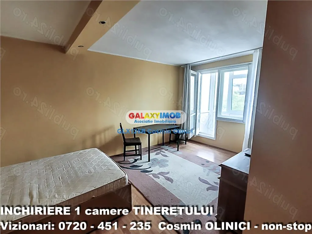 Inchiriere garsoniera Tineretului 2 minute metrou - foto 1