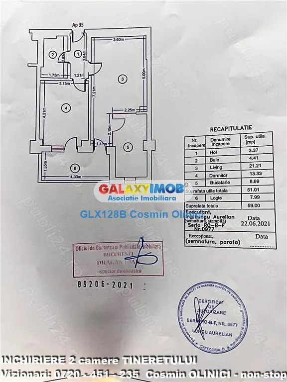 Inchiriere apartament 2 camere Timpuri Noi Roka Residence parcare - foto 3