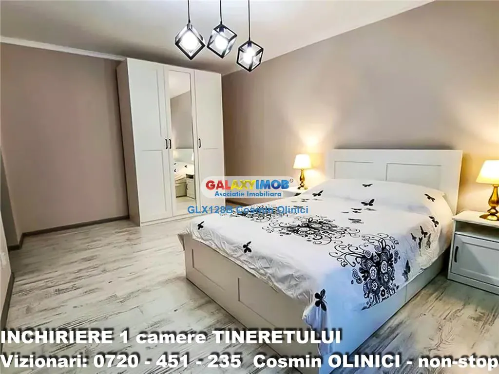 Inchiriere garsoniera Tineretului decomandata renovata langa metrou - foto 1