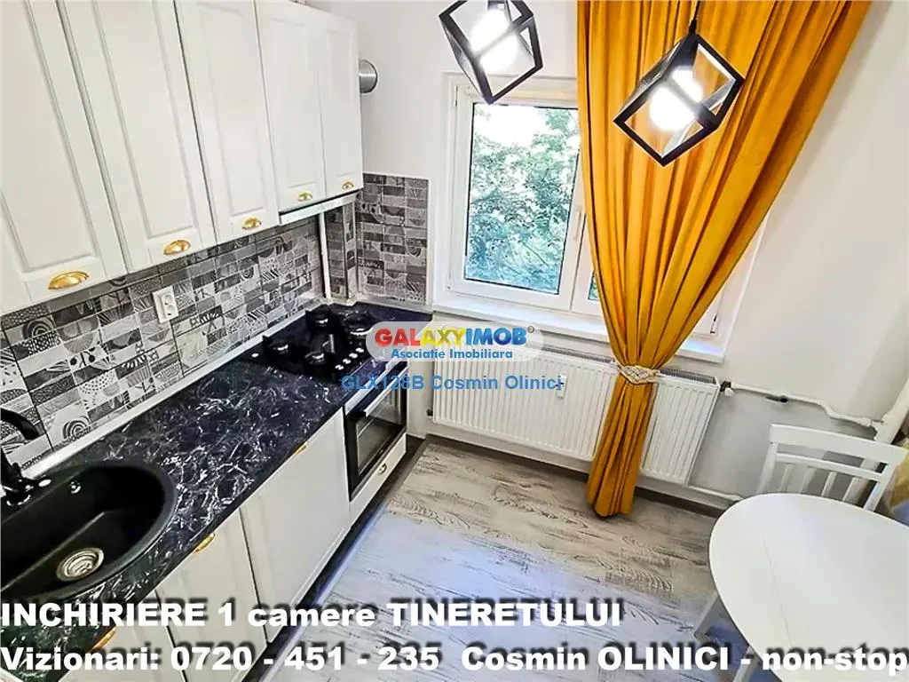 Inchiriere garsoniera Tineretului decomandata renovata langa metrou - foto 2