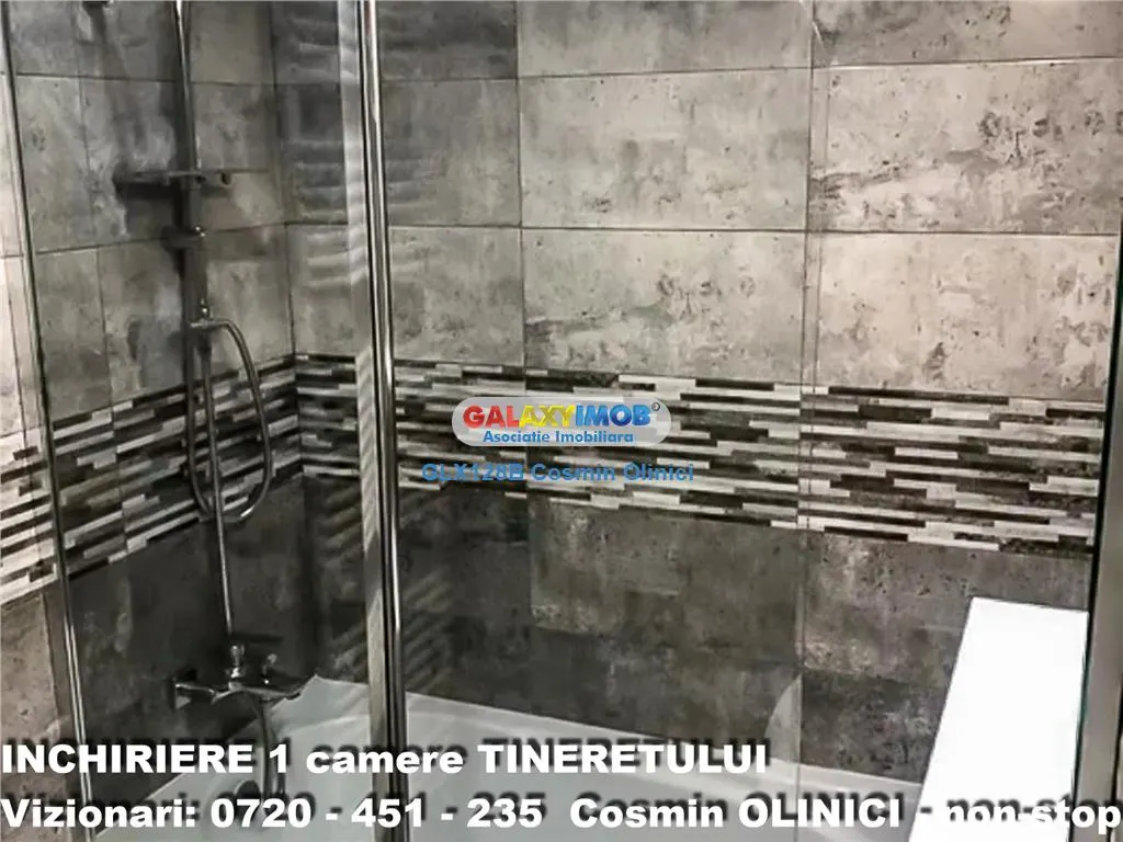 Inchiriere garsoniera Tineretului decomandata renovata langa metrou - foto 3