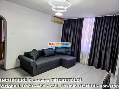 Inchiriere apartament 2 camere Tineretului langa metrou renovat - foto 1