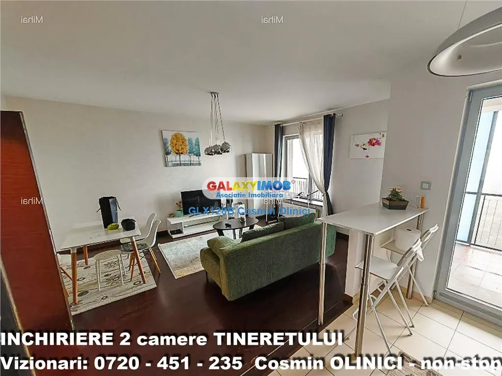Inchiriere apartament 2 camere Asmita Garden bloc nou parcare - foto 2