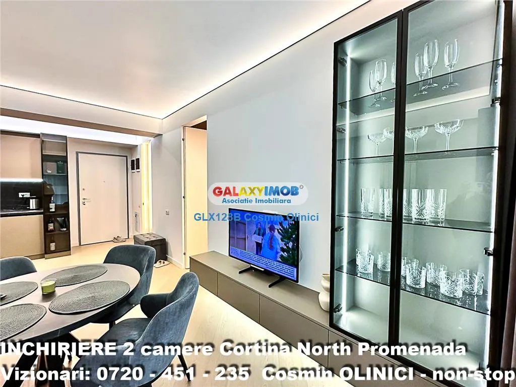 Inchiriere apartament 2 camere Cortina North Pipera - Promenada Mall - foto 5