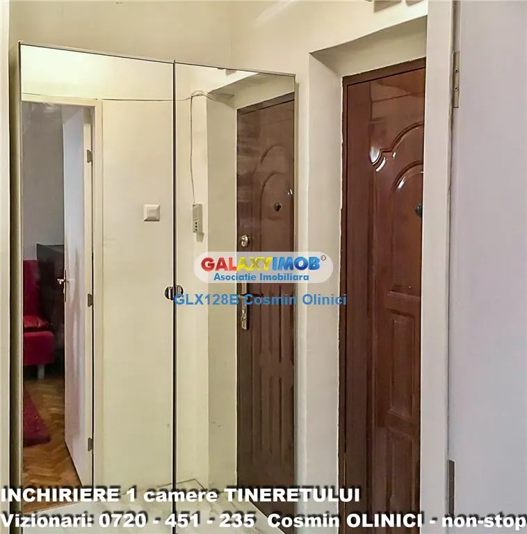 Inchiriere garsoniera Tineretului mobilata utilata langa parc - foto 6