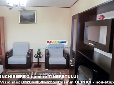 Inchiriere apartament 2 camere Tineretului langa parc mobilat utilat - foto 1