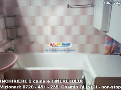 Inchiriere apartament 2 camere Tineretului langa parc mobilat utilat - foto 13