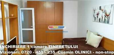 Inchiriere garsoniera Tineretului vedere parc decomandata - foto 2