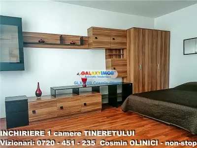 Garsoniera de inchiriat, Tineretului - Piata Norilor, 42 mp, bloc 1989 - Bucuresti
