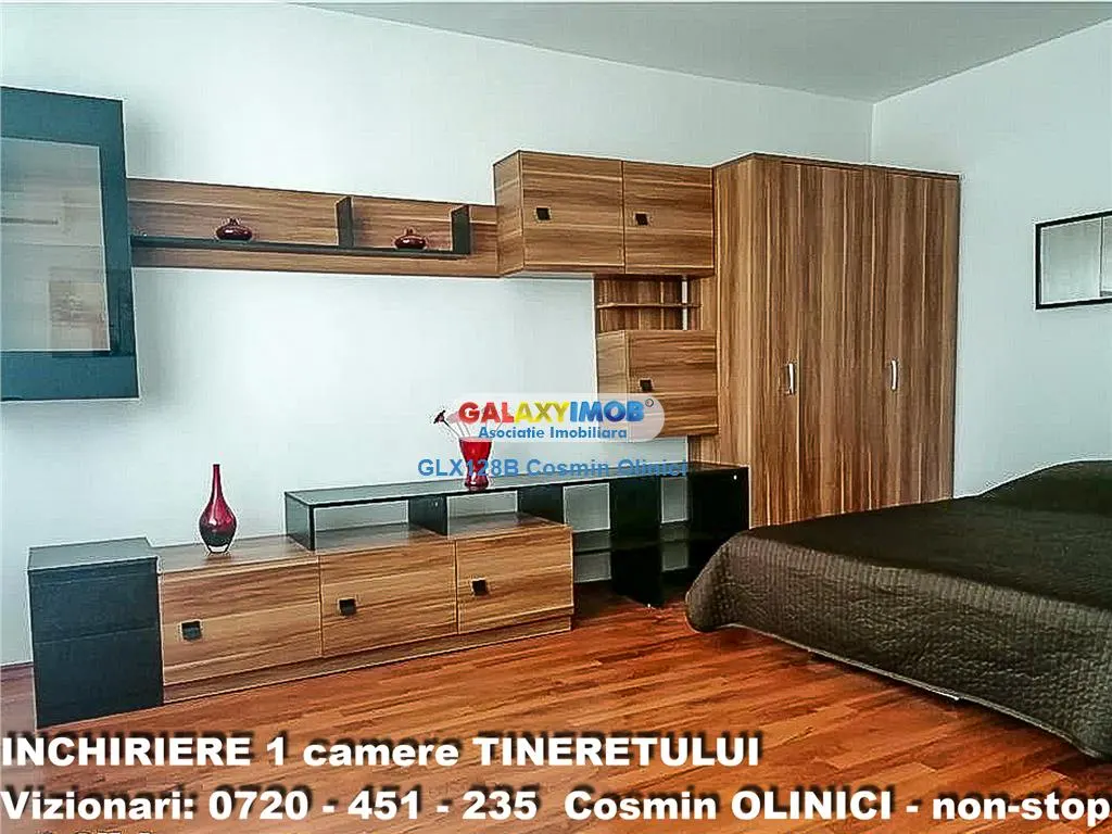 Garsoniera de inchiriat, Tineretului - Piata Norilor, 42 mp, bloc 1989 - foto 1