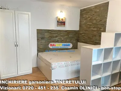 Inchiriere garsoniera Tineretului Visana langa parc si metrou - foto 2