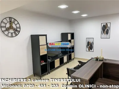 Inchiriere 3 camere dec Timpuri Noi - prima inchiriere - renovat - Bucuresti