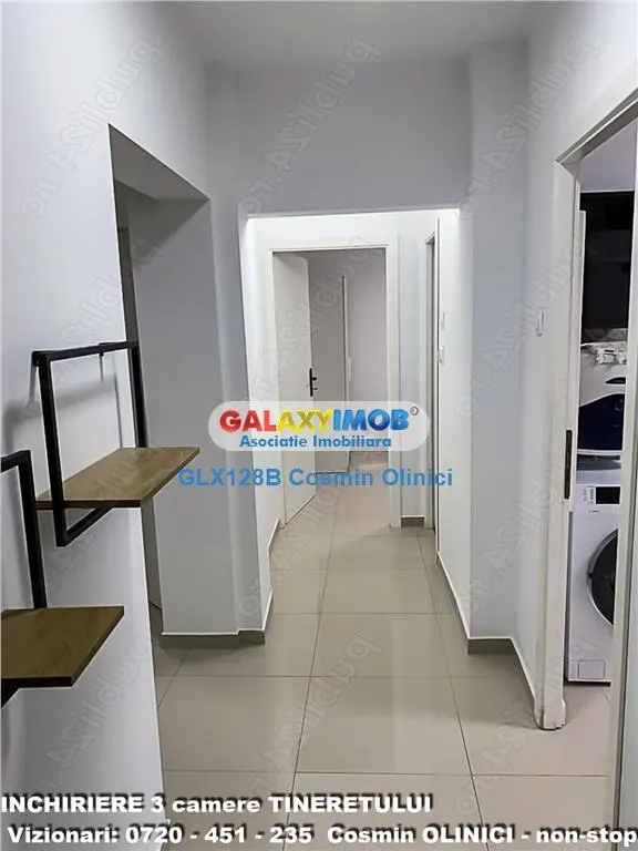 Inchiriere 3 camere dec Timpuri Noi - prima inchiriere - renovat - foto 11