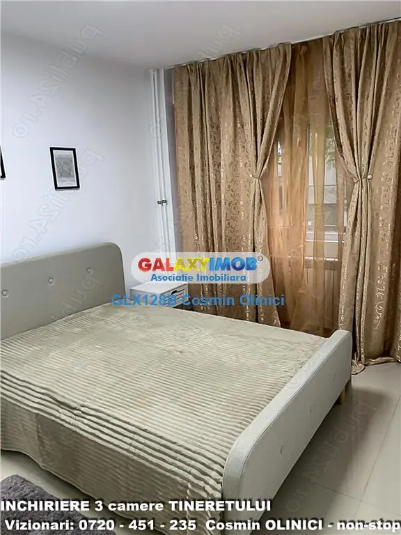 Inchiriere 3 camere dec Timpuri Noi - prima inchiriere - renovat - foto 3