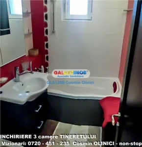 Inchiriere 3 camere Tineretului - langa metrou - 87 mp - etaj 9 - foto 2
