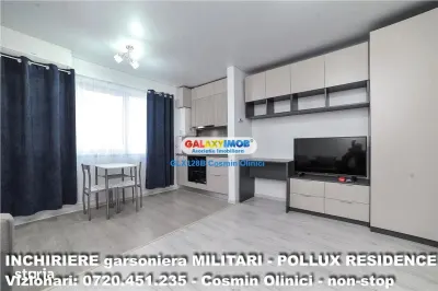 Inchiriere garsoniera bloc nou Militari - Pollux Residence - foto 2