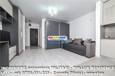 Inchiriere garsoniera bloc nou Militari - Pollux Residence - foto 11