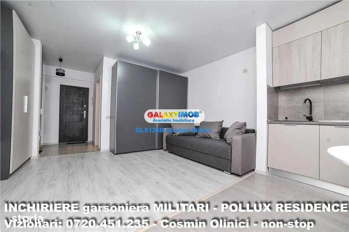 Inchiriere garsoniera bloc nou Militari - Pollux Residence - foto 14