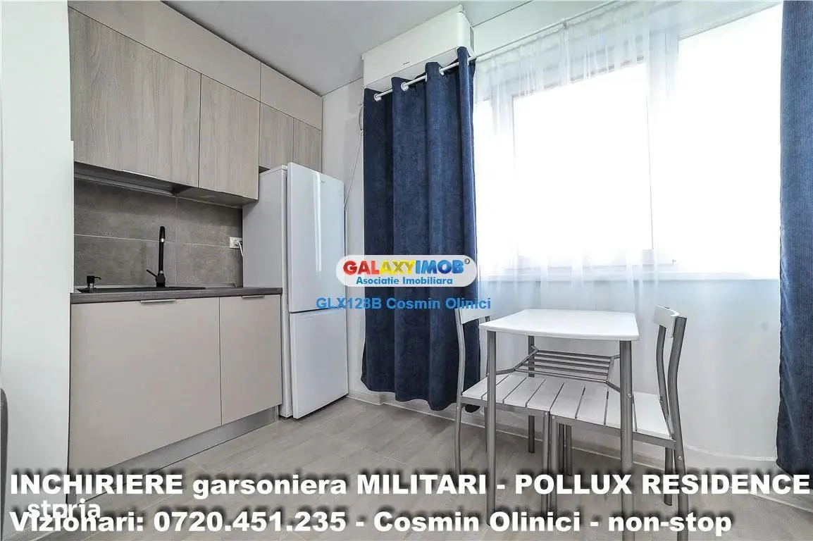 Inchiriere garsoniera bloc nou Militari - Pollux Residence - foto 5