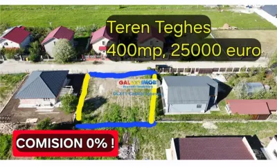 Vanzare teren intravilan Domnesti Teghes - Teghes