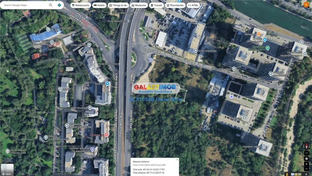 TEREN DE VANZARE DELTA VACARESTI ASMITA 400MP - foto 1