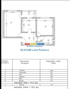 OFERTA! Apartamentul 2 camere Sebastian Dunavat et 2/4, totul nou - foto 12