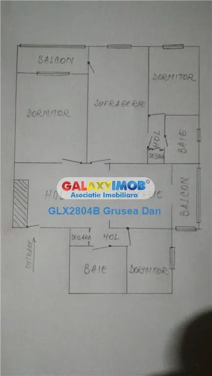 pta sudului | 4 camere spatios 93mp 1981 | 2x balcon 2x baie | metrou - foto 8
