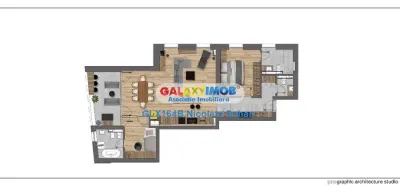 Apartament central Parc Ioanid - Dacia - Polona (3 camere, 3 bai, parc - foto 12